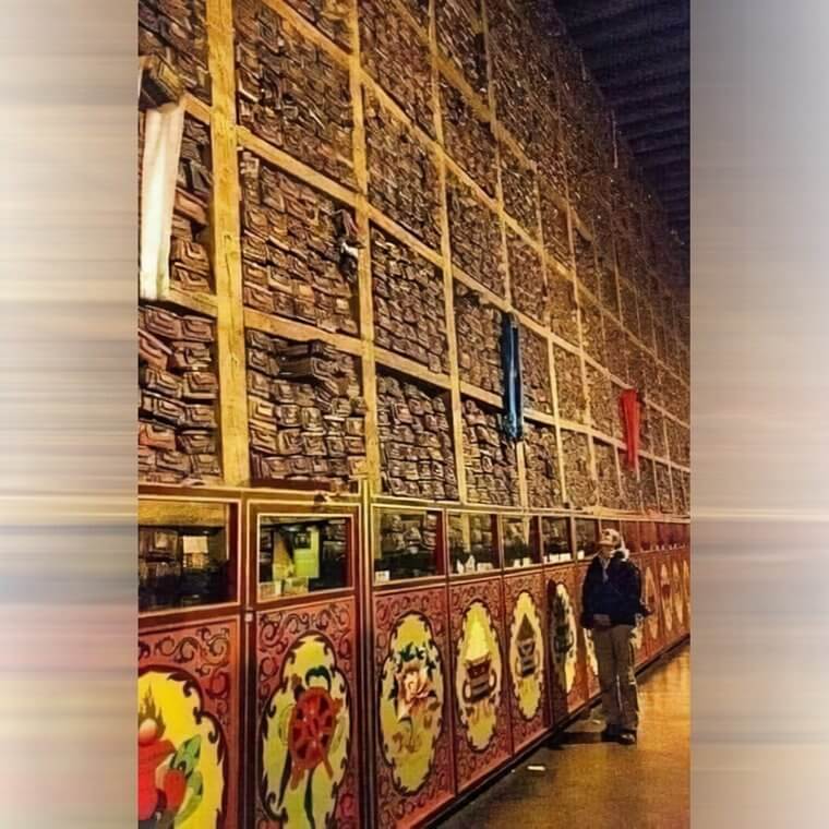 This Tibetan Monastery's 60-Meter Long Library Holds 84,000 Secret Manuscripts