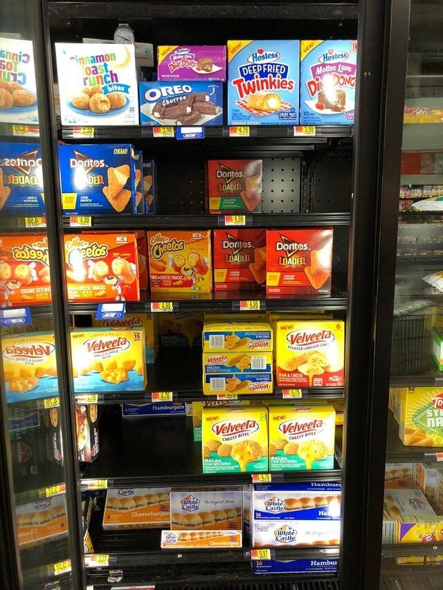 The Most Unique Frozen Food Section