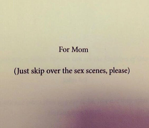 Mom, Please Skip Over Some Parts