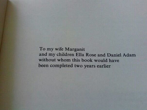 Dedicated to His Family