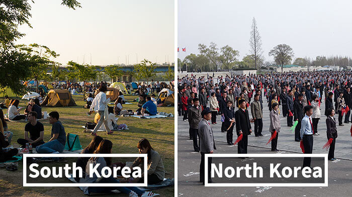 Life in North and South Korea Couldn't Be More Different Right Now