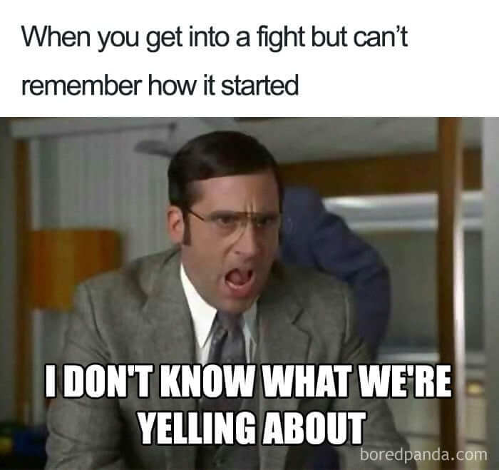 "What Are We Fighting About?"