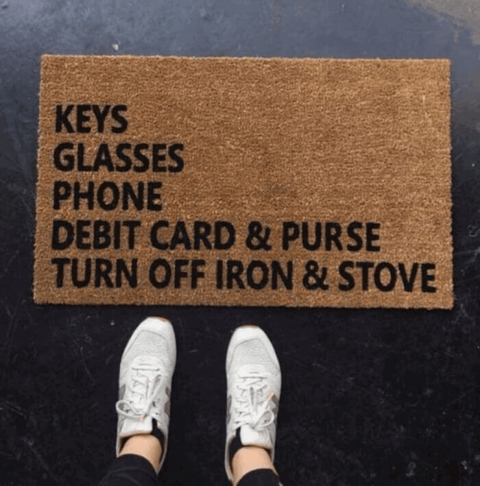 Never Forget The Important Items