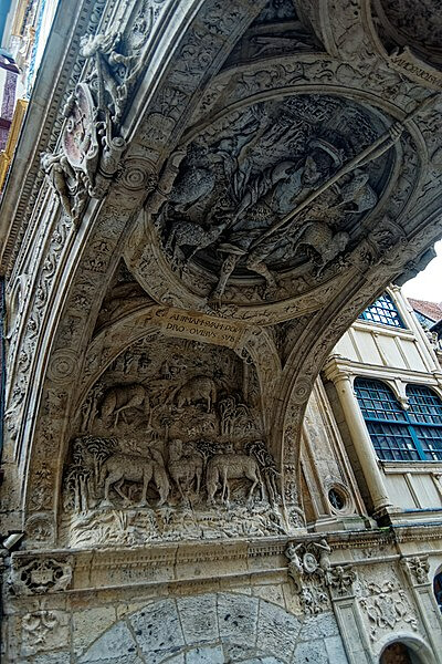 Breath-Taking Arch in Rouen, the Capital of Normandy, France