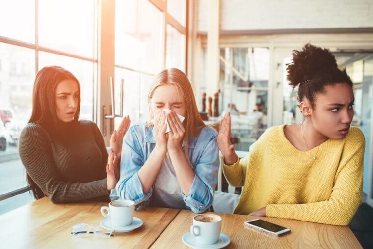 Sneezes Can Travel 20 Feet