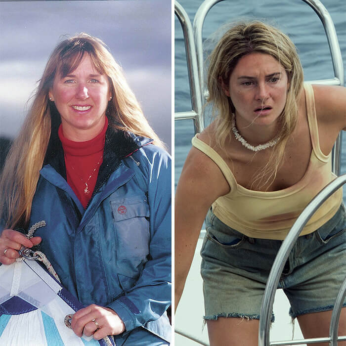 Real-Life Tami Oldham Vs. Actress Shailene Woodley In Adrift
