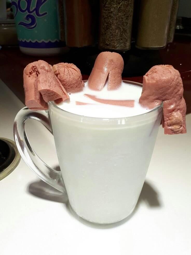 A Cup of Hot Dogs Before Bed