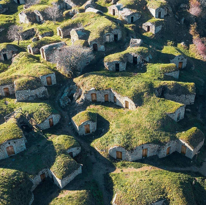 Humans Dug These Caves Inside Natural Rocks for Wine Conservation