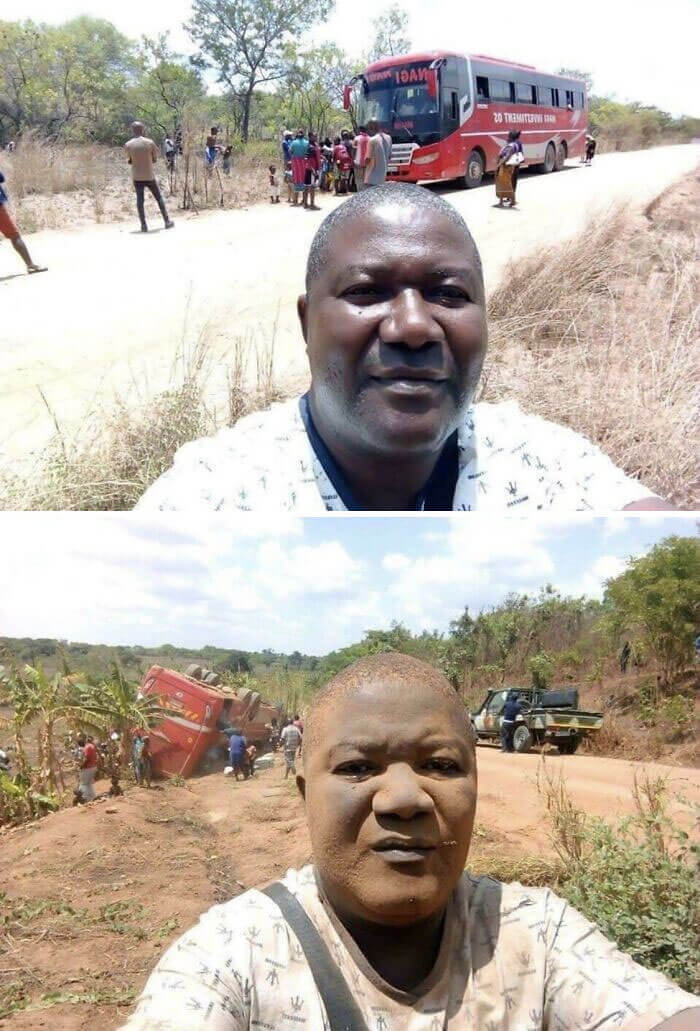 Moments Before And After Disaster