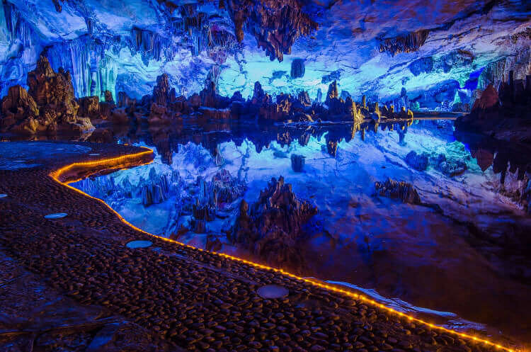 Reed Flute Caves, China