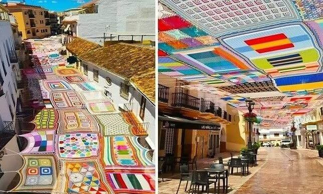 Crocheted Canopy of Malaga