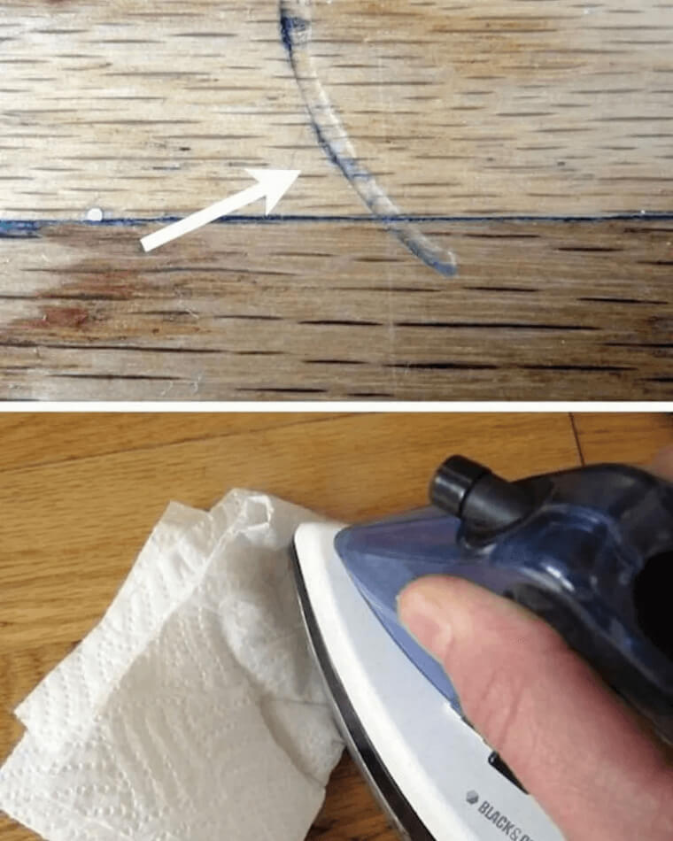 Do Away With Dents In Wooden Floors