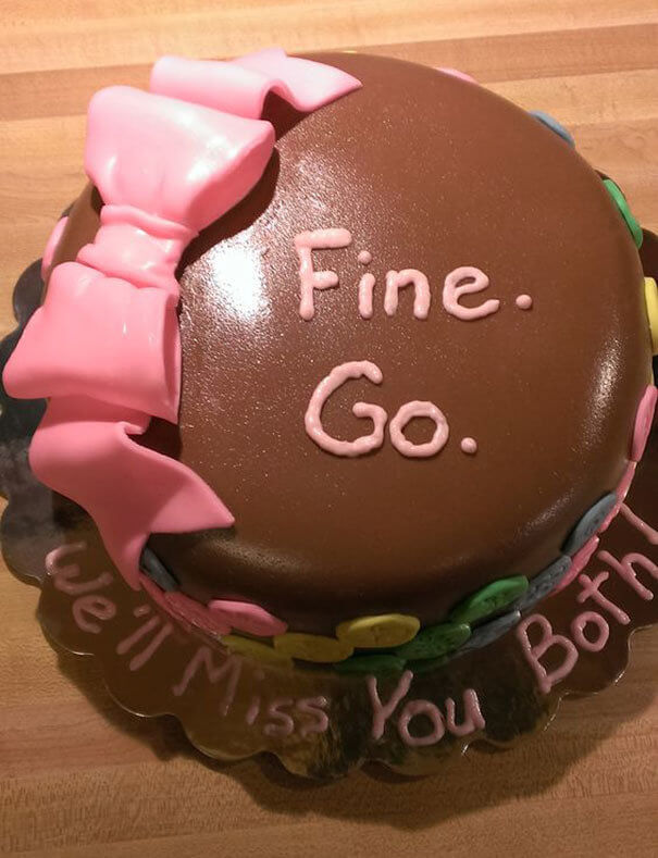 Fine, Just Leave!