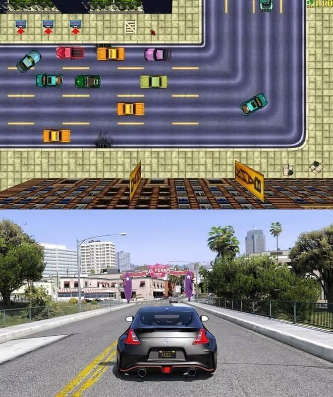 Grand Theft Auto in 1997 Vs. 2013 Is An Impressive Evolution