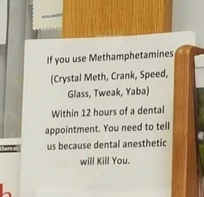 Not All Drugs Mix Well With Dental Anesthetic So Tell The Dentist