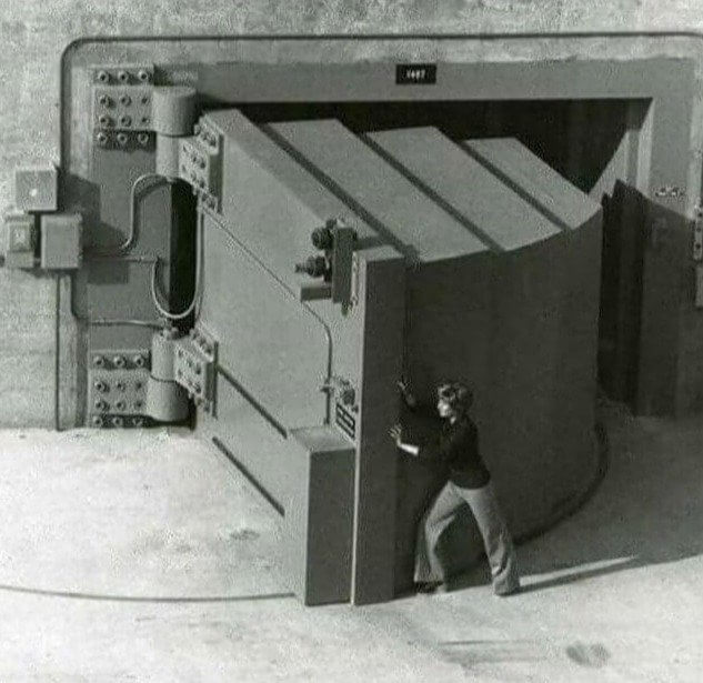 The Door That Weighs Almost 100,000 Pounds