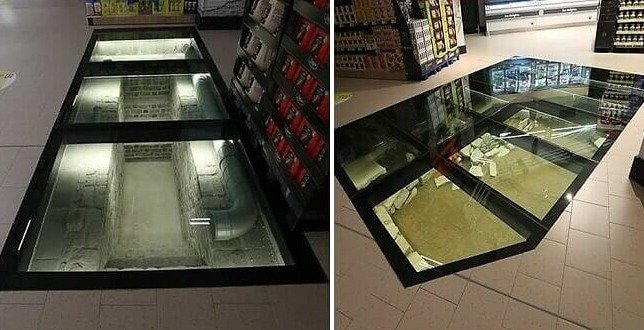 Grocery Store in Irish-Viking Ruins