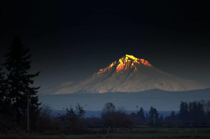 The Golden Mountain Peak Is Where You Find Good Luck And Fortune