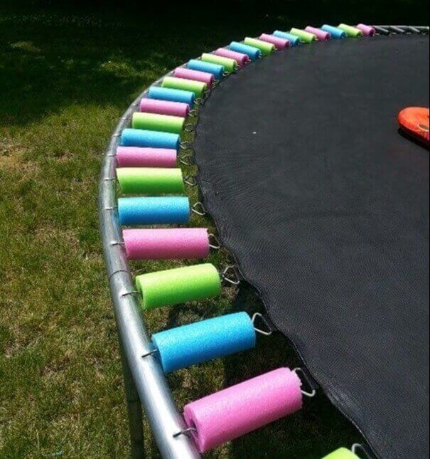 Pool Noodles And Trampolines
