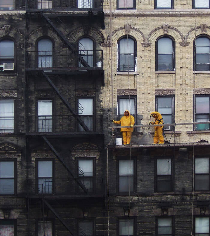 When Was The Last Time This Building Took A Shower?