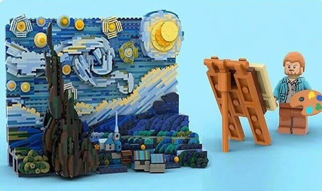 LEGO Van Gough's Starry Night