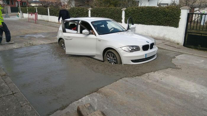 Running Into Wet Cement