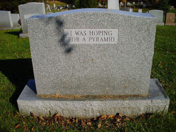 When You Don't Get The Grand Burial You Thought You Deserved
