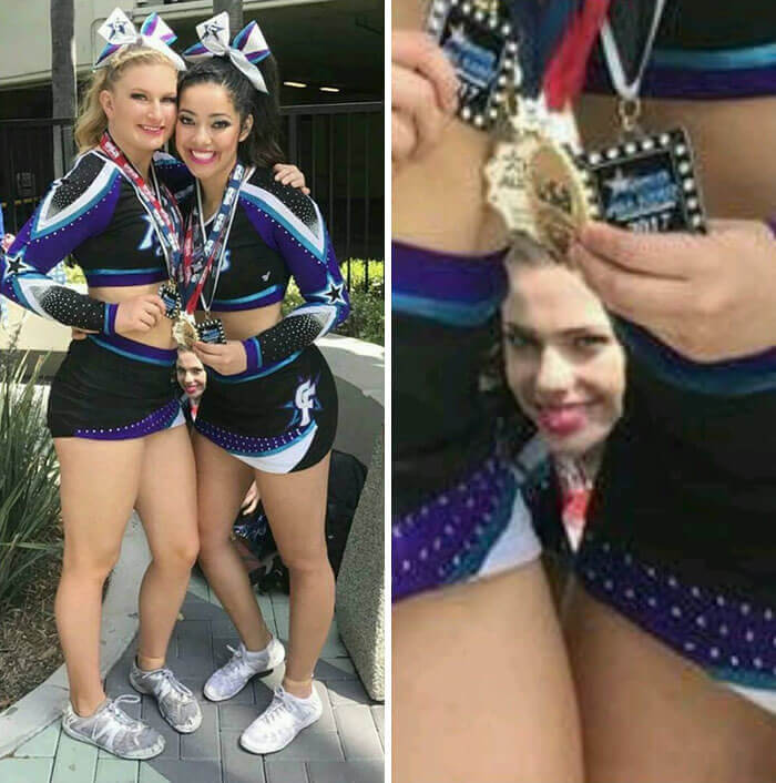 She Wanted To Be A Part Of The Picture