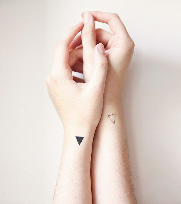 The Triangles Complete Each Other