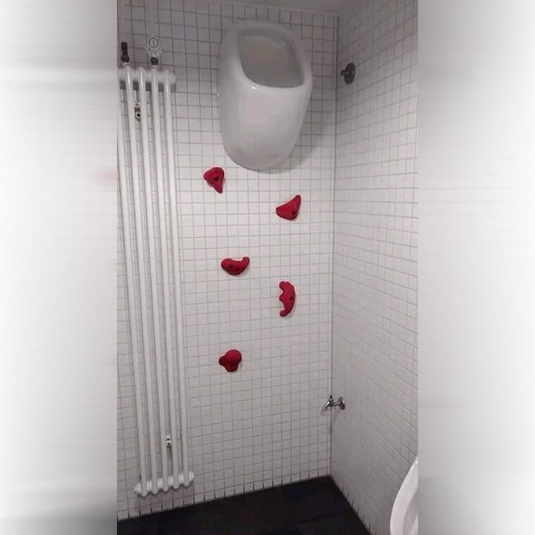 Climb to the Urinal