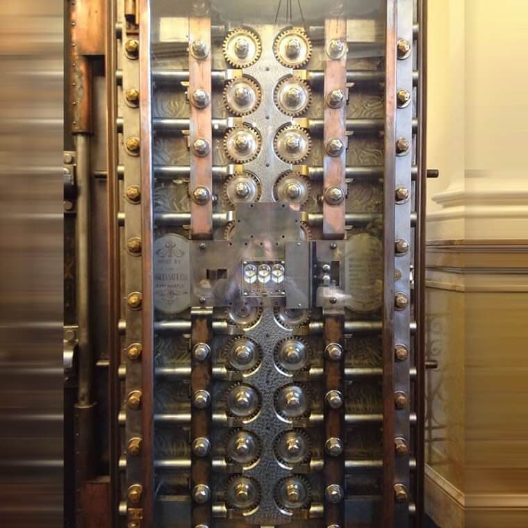 Inside of The Vault Door