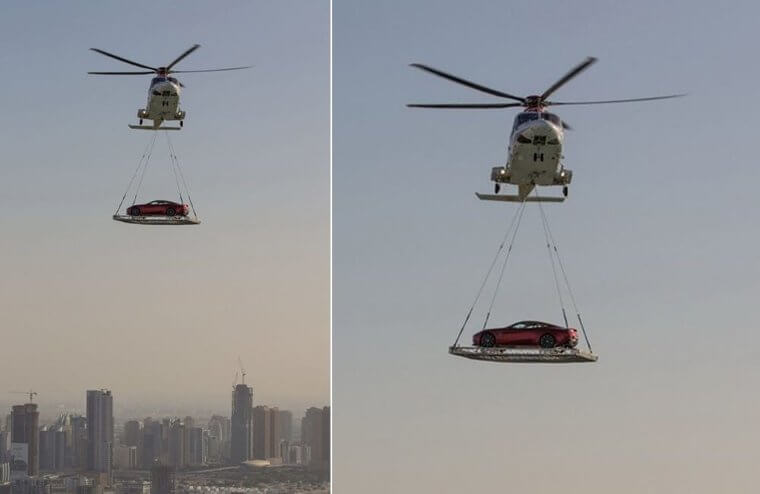 Helicopter Taxis For Cars
