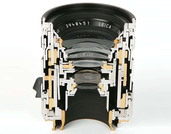Inside of Leica Camera Lens