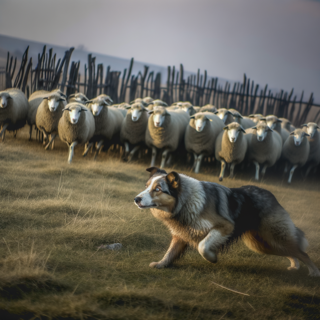 Patsy the Wonder Dog Saves Sheep During Australian Bushfire Crisis