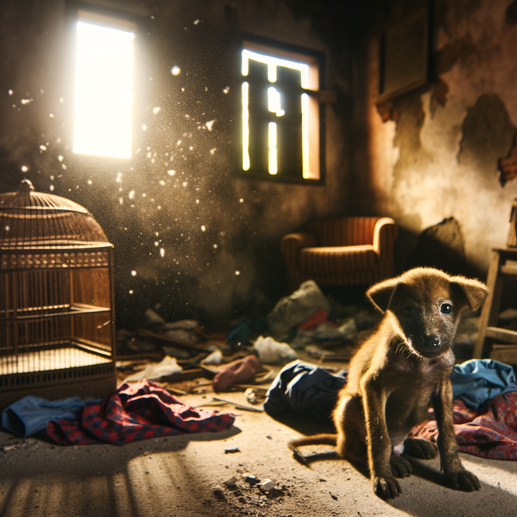 Police Find Terrified Puppy in Abandoned Home and Watch Him Fight for Love